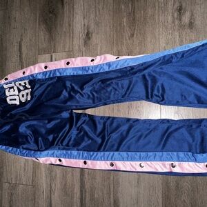 Dolls Kill Blue and Pink Track Pants